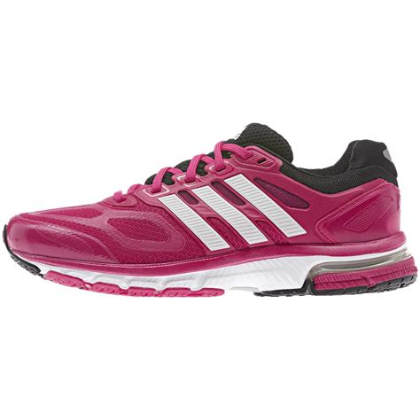 Adidas pink athletic sneakers